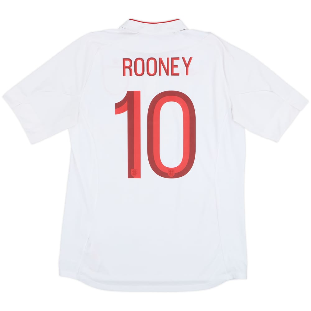 2012-13 England Home Shirt Rooney #10 - 5/10 - (L)