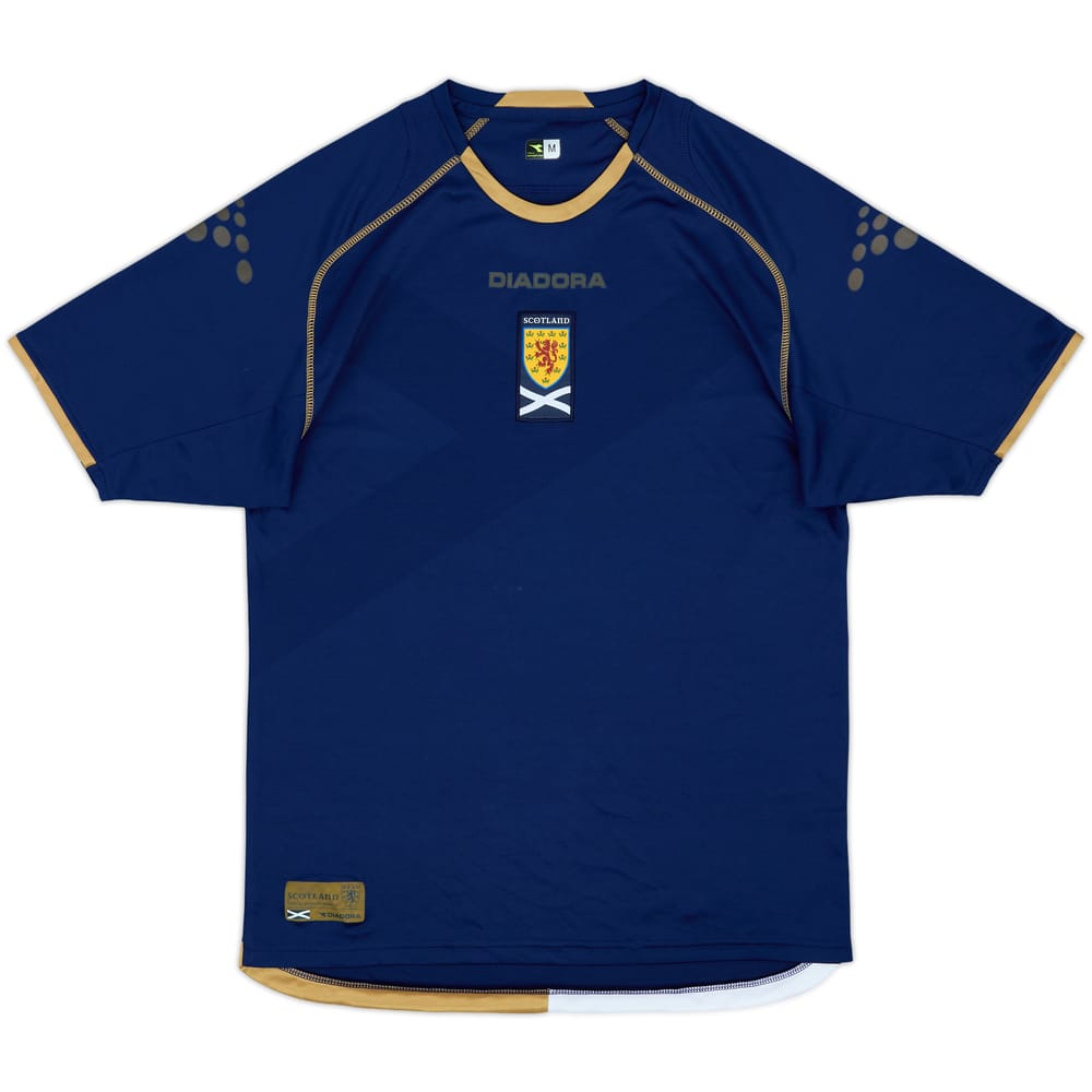 2007-08 Scotland Home Shirt - 8/10 - (M)
