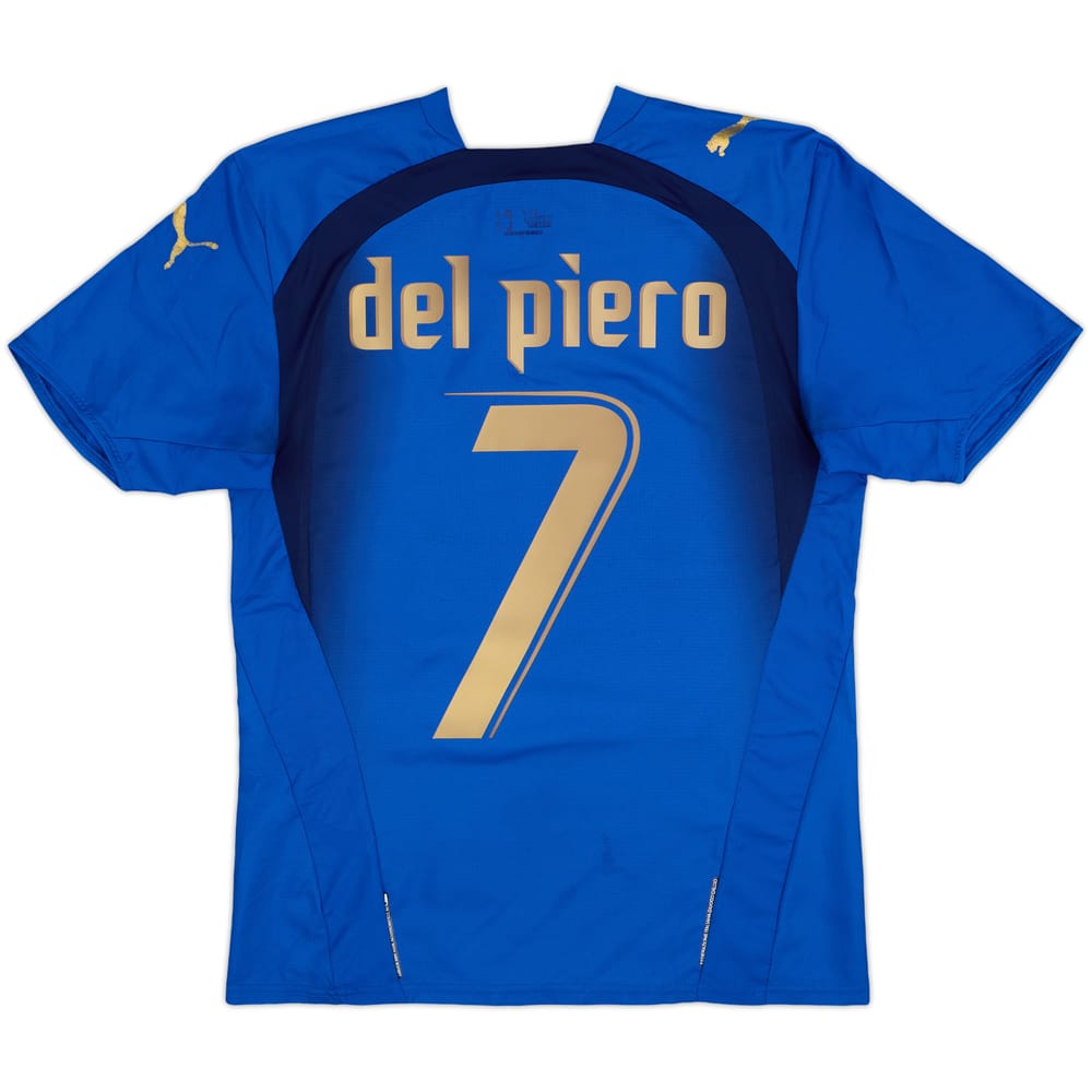 2006 Italy Home Shirt Del Piero #7 - 8/10 - (S)