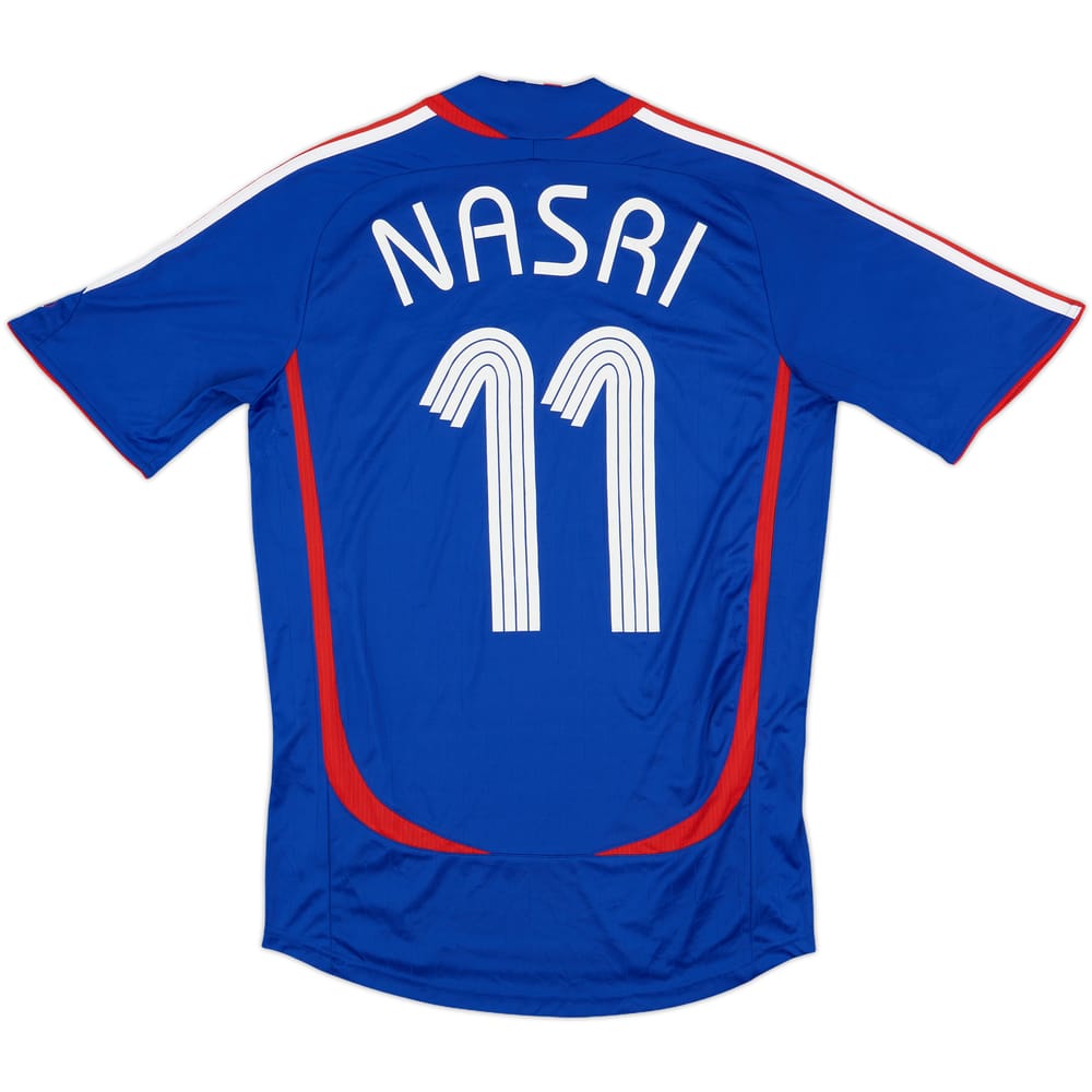 2006-07 France Home Shirt Nasri #11 - 8/10 - (S)