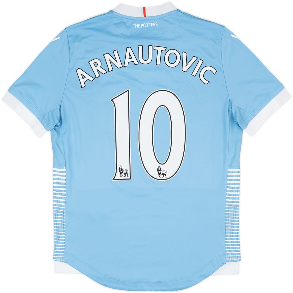 2016-17 Stoke City Away Shirt Arnautovic #10 - 7/10 - (S)