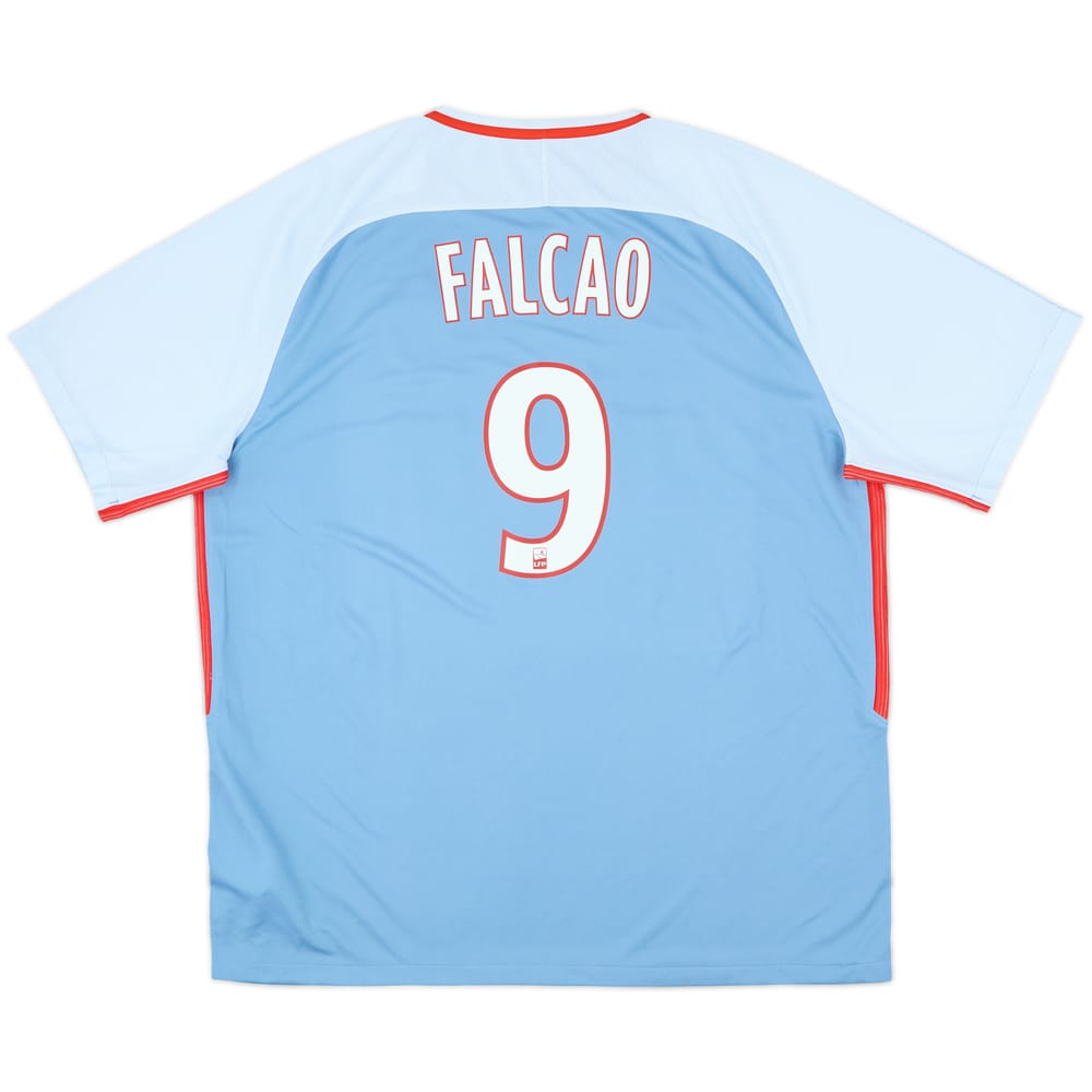 2017-18 Monaco Away Shirt Falcao #9 - 9/10 - (XXL)
