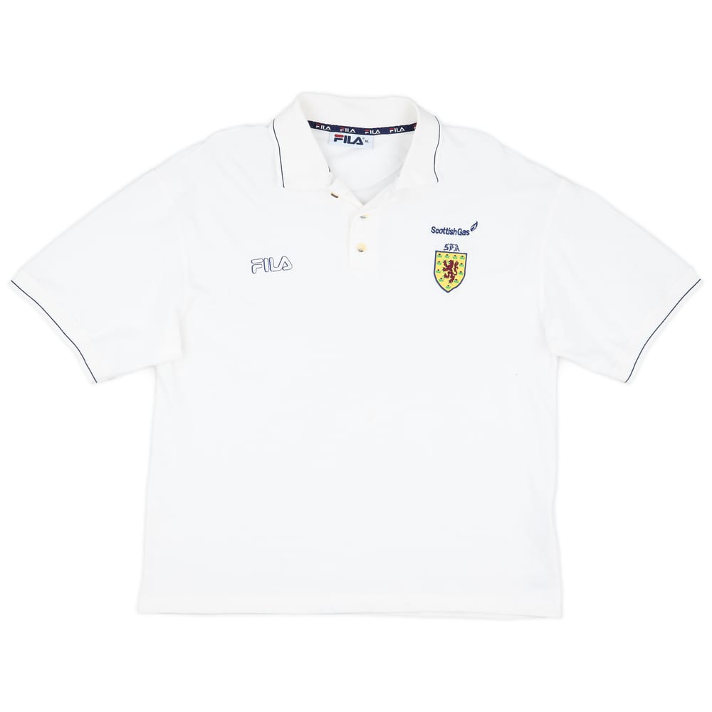 2000-02 Scotland Fila Polo Shirt - 10/10 - (XL)