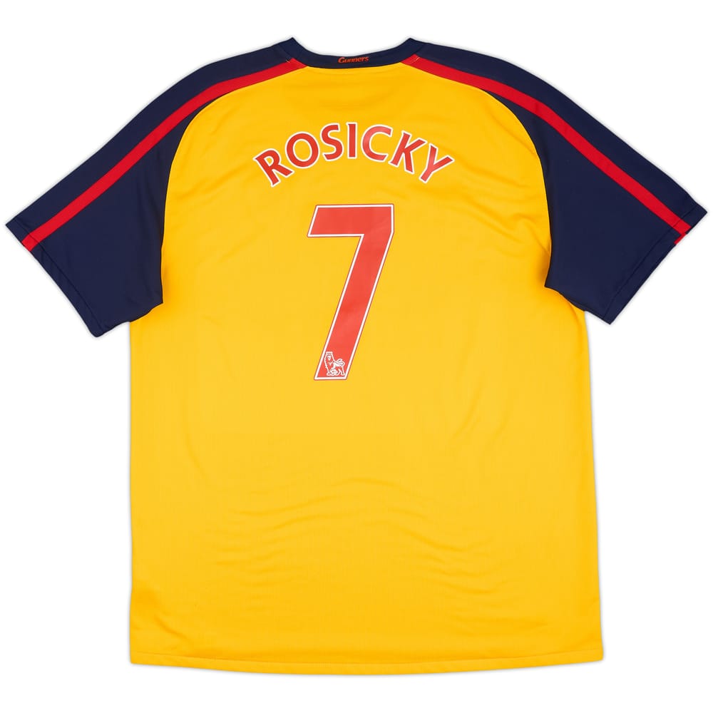 2008-09 Arsenal Camiseta Visitante Rosicky #7 - 8/10 - (XL)