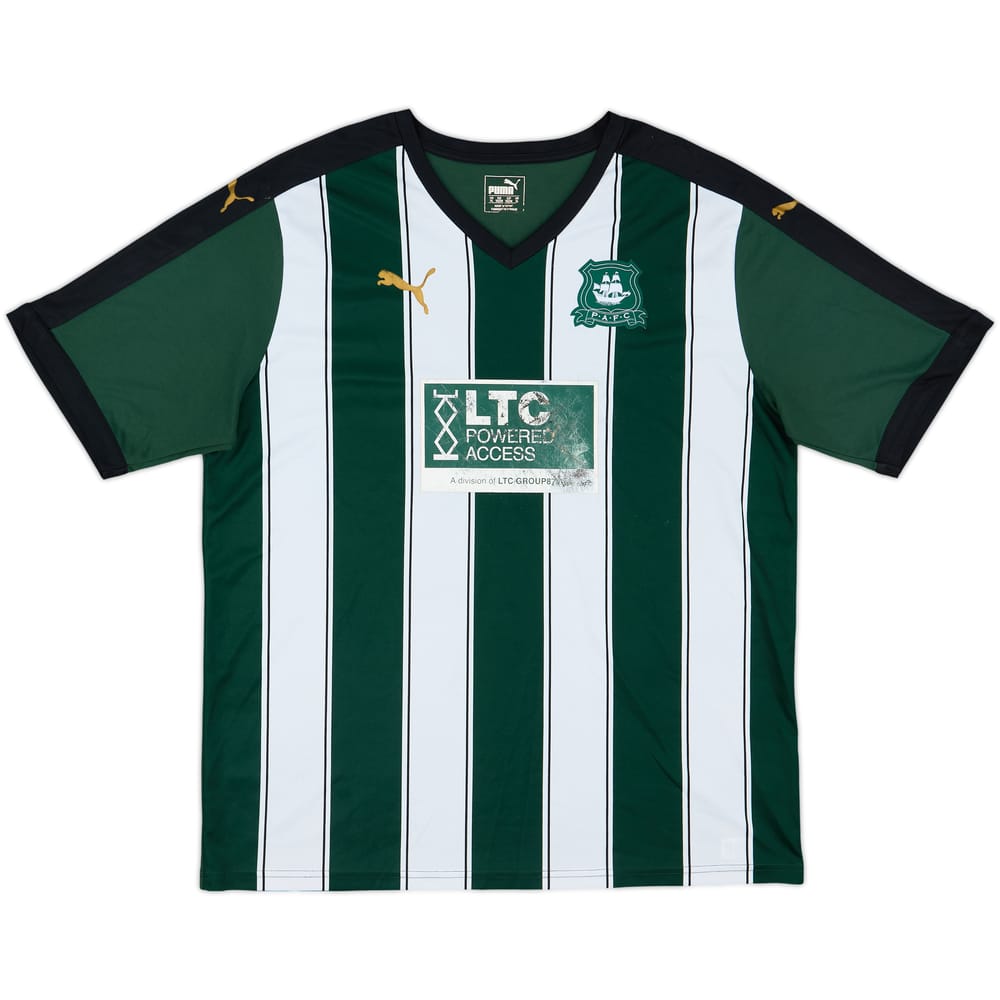 2015-16 Plymouth Argyle Home Shirt - 5/10 - (XL)
