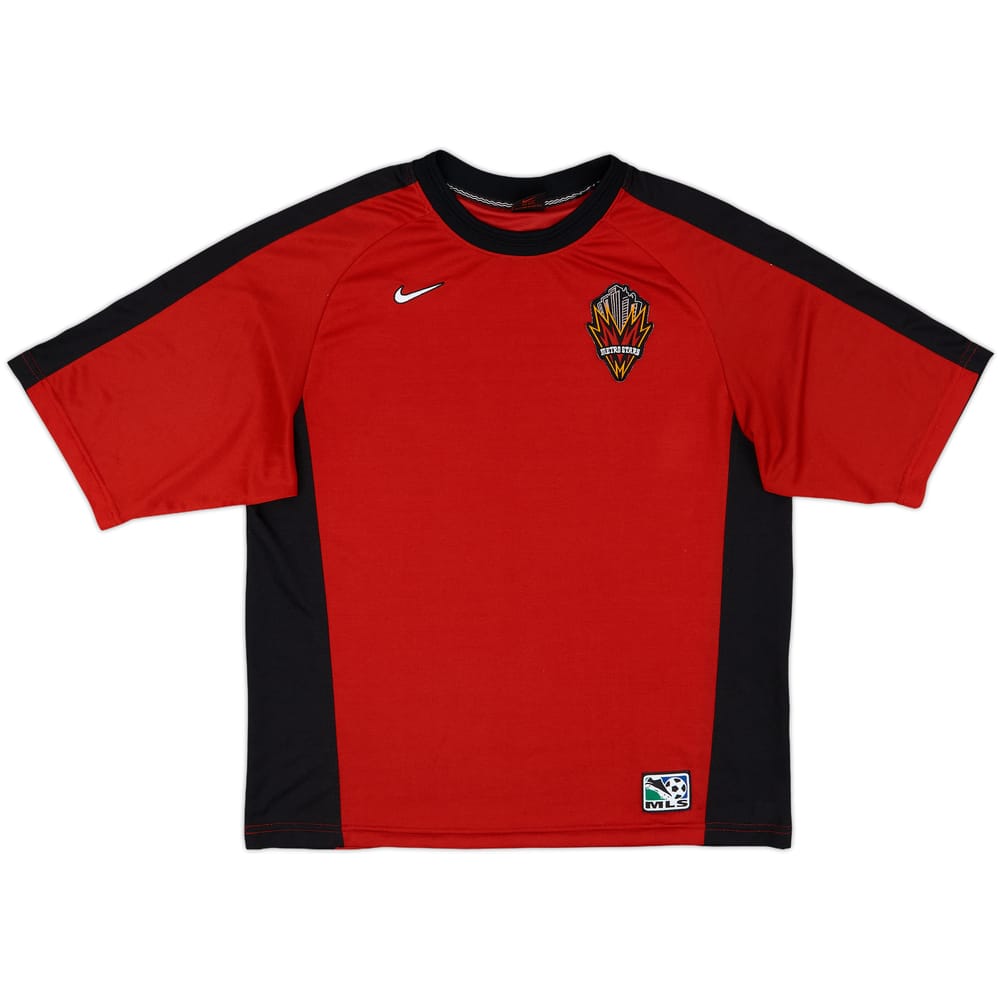 1998-99 NY/NJ Metrostars Nike Training Shirt - 9/10 - (L)