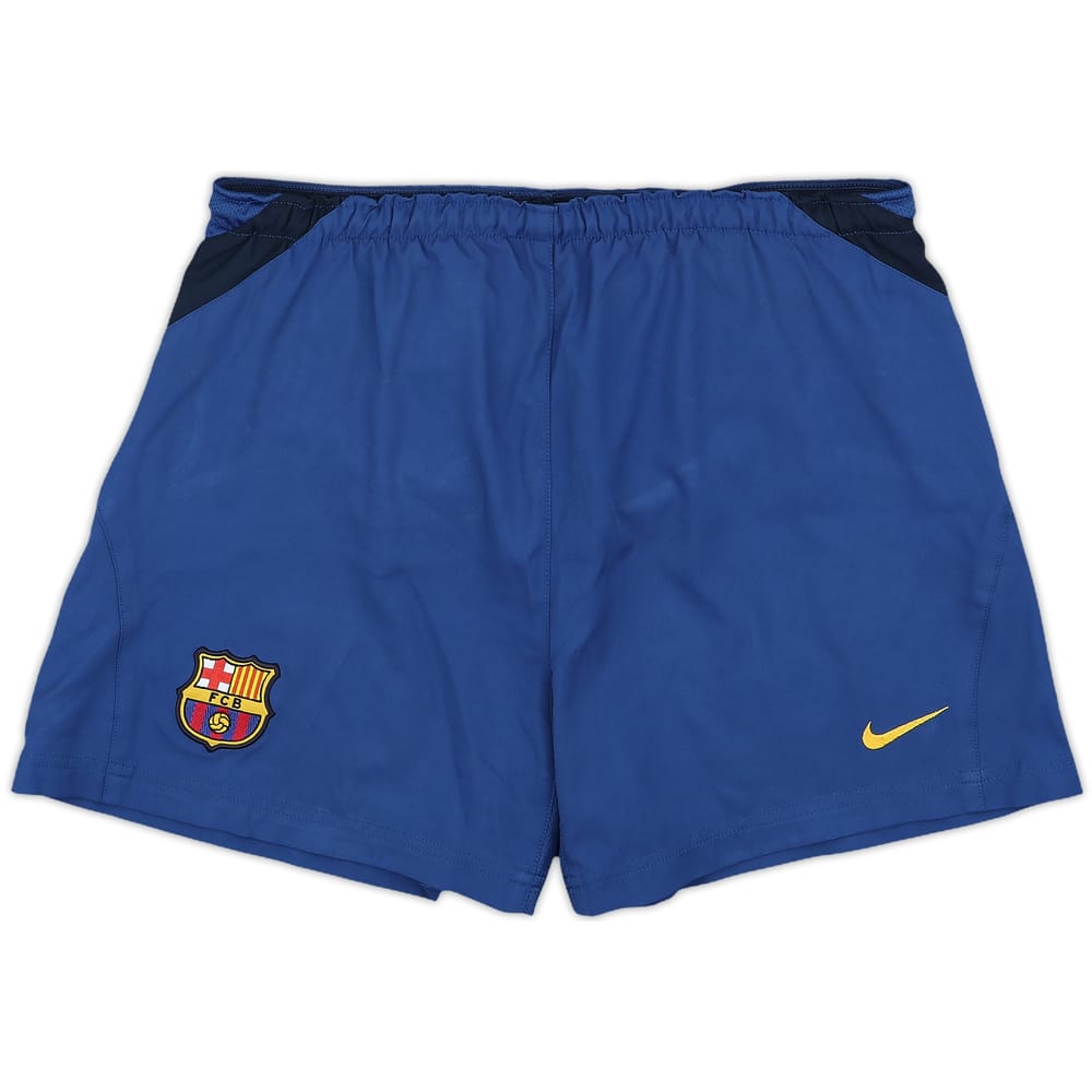 2003-04 Barcelona Home Shorts - 8/10 - (XL.Boys)