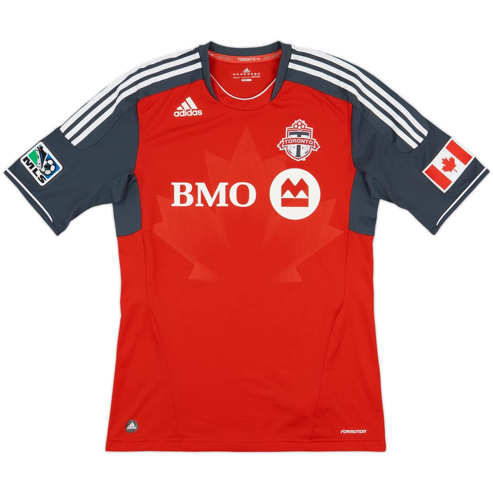 2011-13 Toronto FC Player Issue Home Shirt - 10/10 - (L)