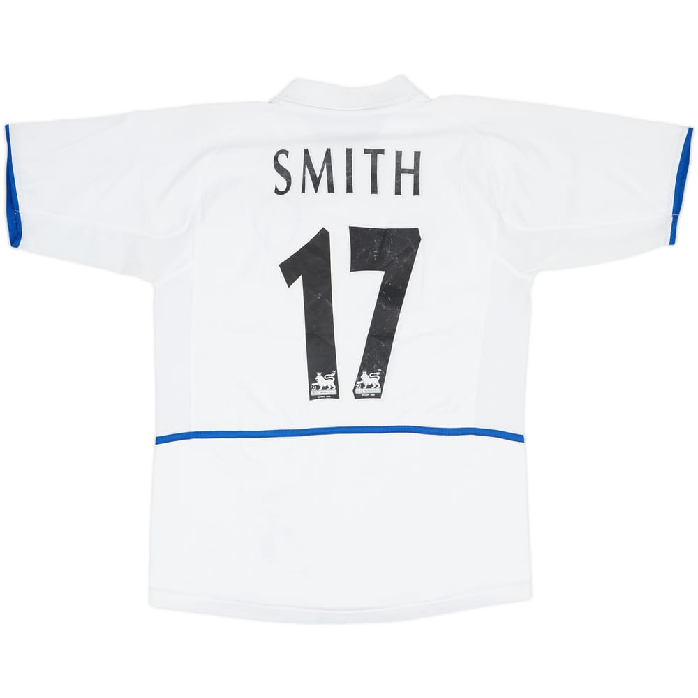2002-03 Leeds United Home Shirt Smith #17 - 6/10 - (XL.Boys)