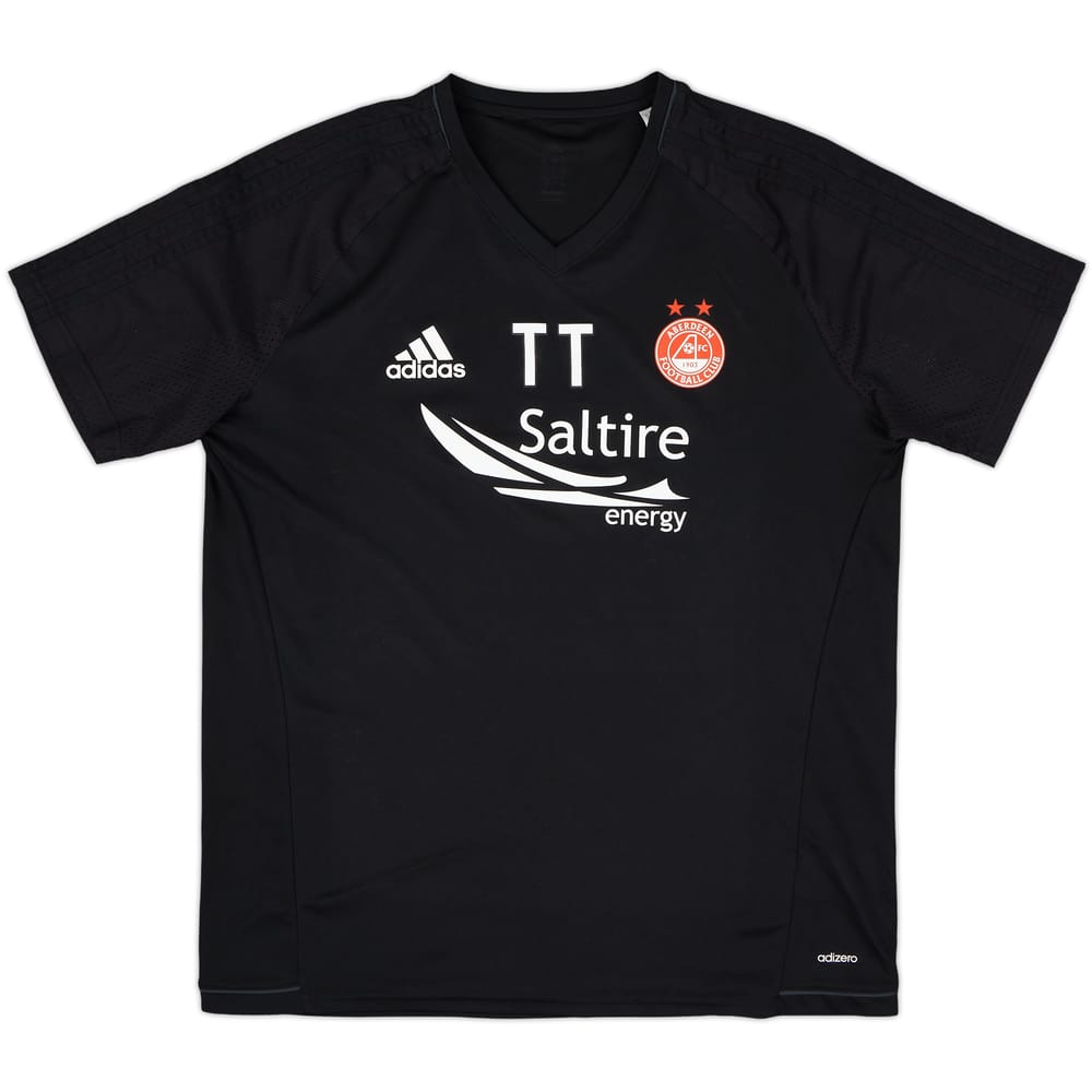 2017-18 Aberdeen adidas Staff Issue Training Shirt TT - 7/10 - (L)
