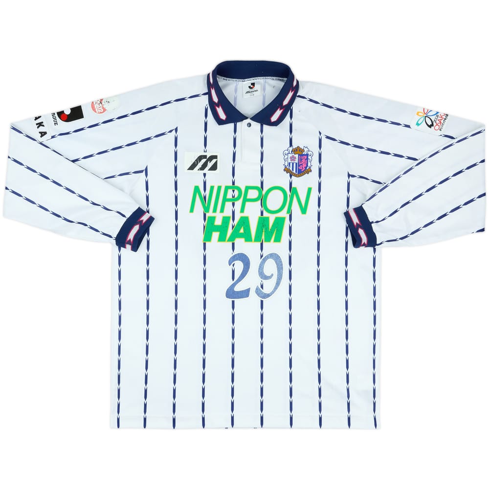 1998 Cerezo Osaka Match Issue Away L/S Shirt #29 (Kaji)