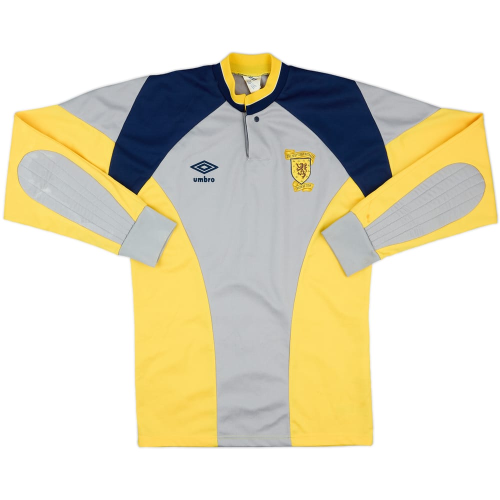 1990-92 Scotland GK Shirt #1 - 7/10 - (S)