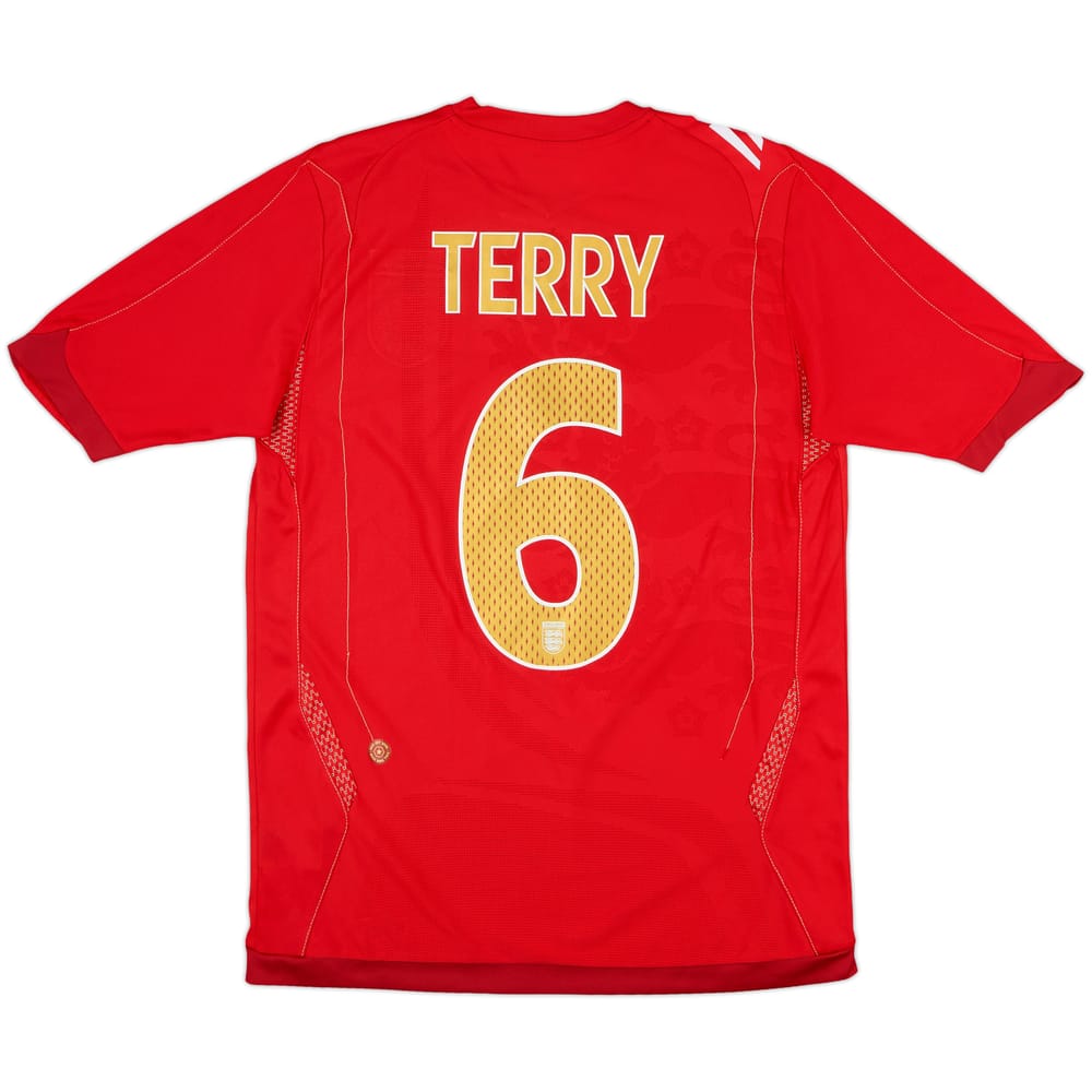 2006-08 England Away Shirt Terry #6 - 8/10 - (S)