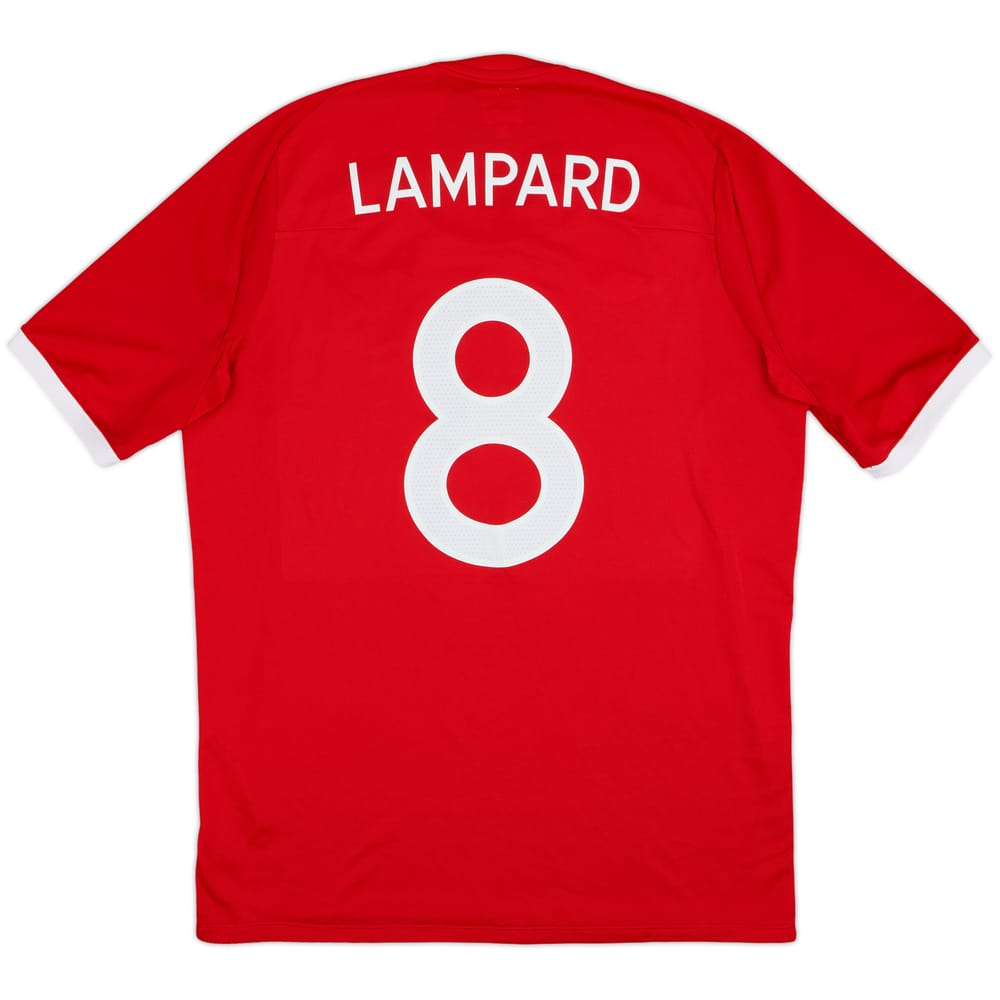 2010-11 England Away Shirt Lampard #8 - 10/10 - (L)