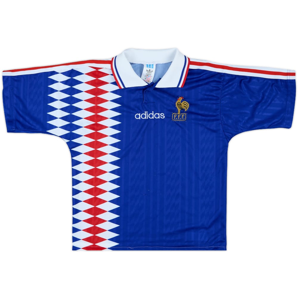 1994-96 France Home Shirt - 8/10 - (XS)