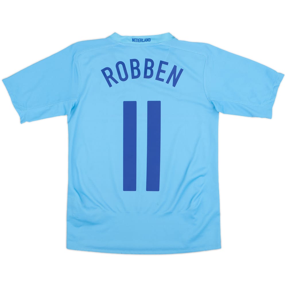 2008-10 Netherlands Away Shirt Robben #11 - 8/10 - (L.Boys)