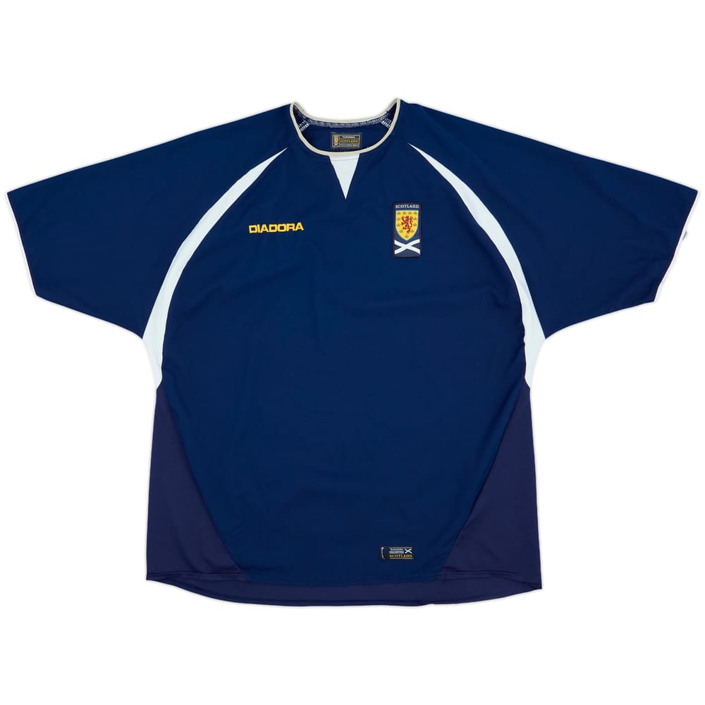 2003-05 Scotland Home Shirt - 6/10 - (XL)