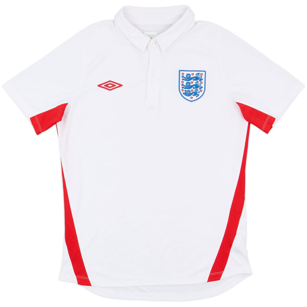 2009-10 England Umbro Polo Shirt - 9/10 - (M)