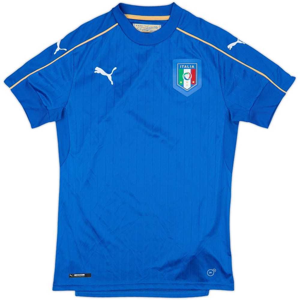 2016-17 Italy Home Shirt - 10/10 - (S)