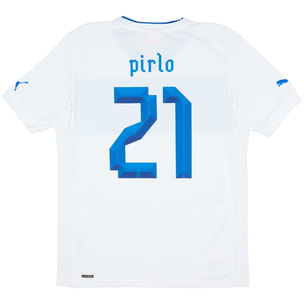 2012-13 Italy Away Shirt Pirlo #21 - 8/10 - (L)