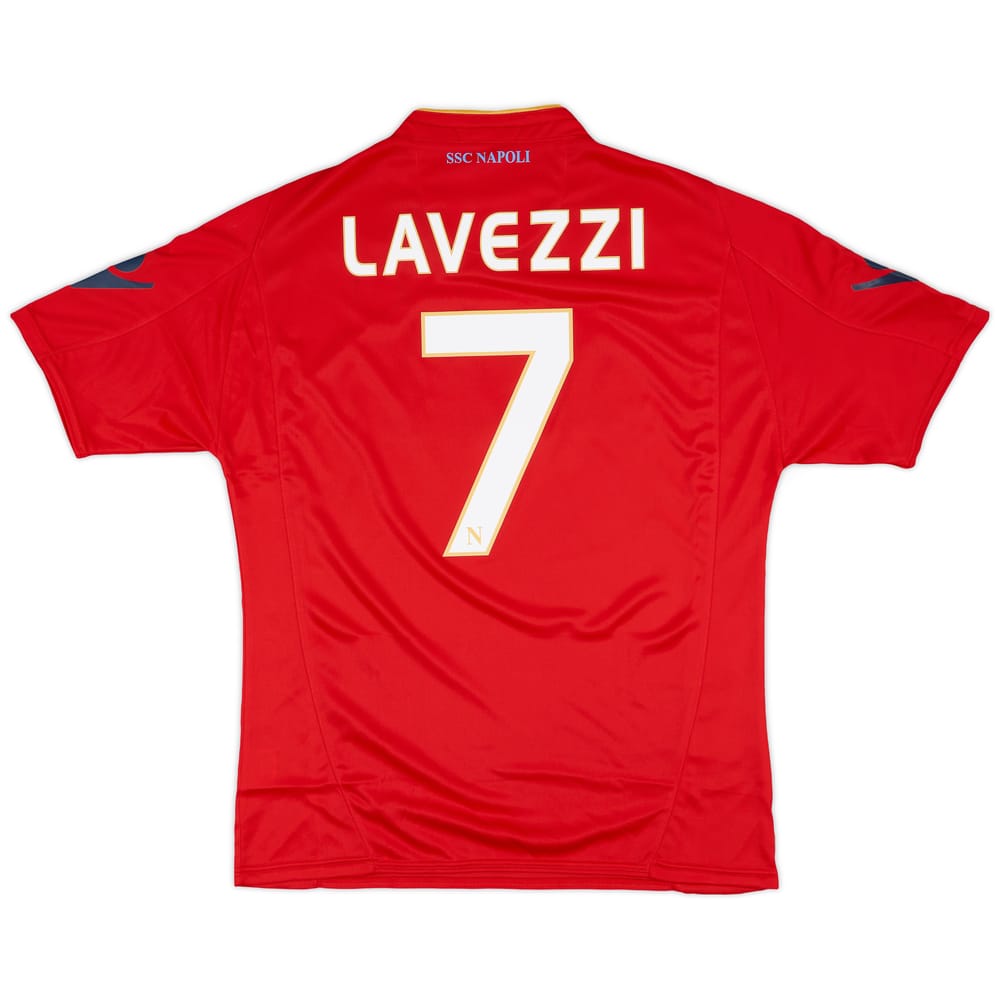 2009-10 Napoli Basic Third Shirt Lavezzi #7 (L)