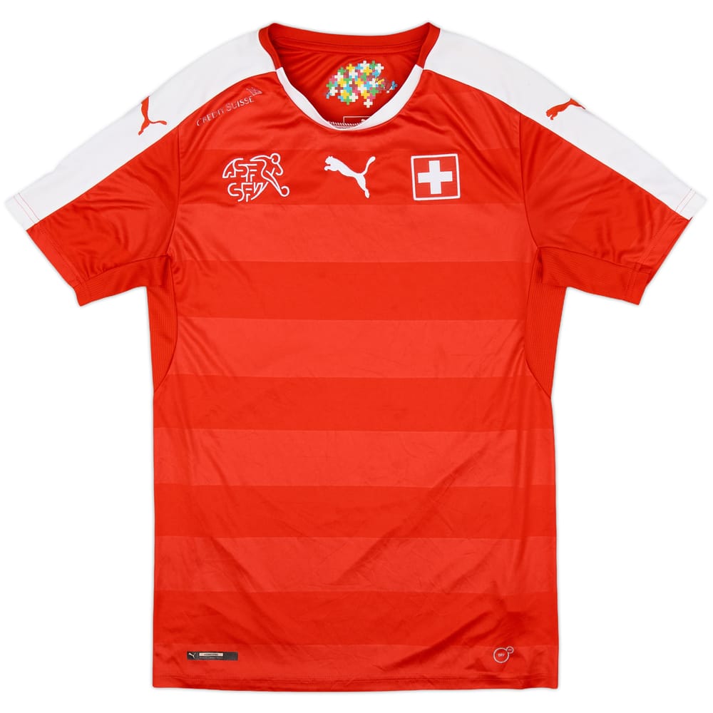 2016-17 Switzerland Home Shirt - 7/10 - (S)