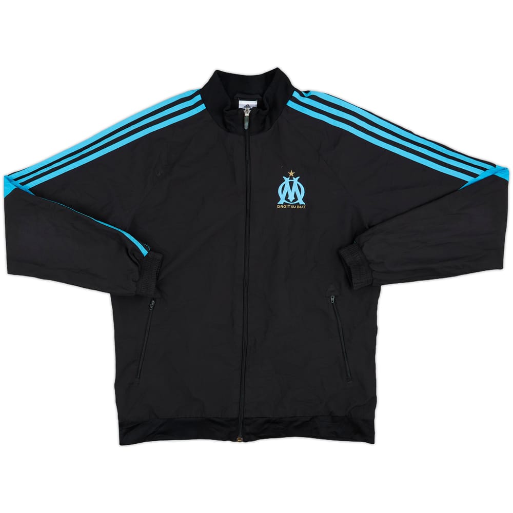 2014-15 Olympique Marseille adidas Track Jacket - 9/10 - (M)