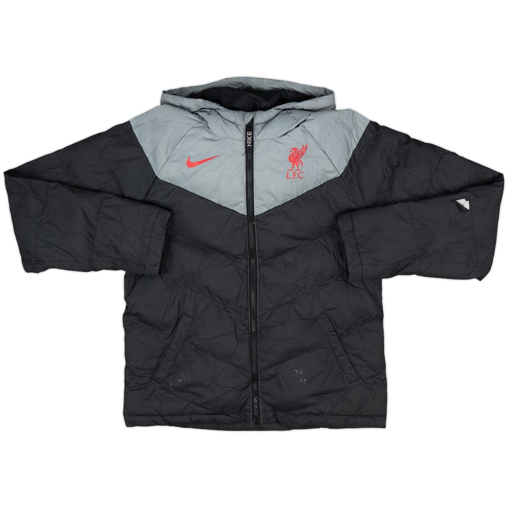 2022-23 Liverpool Nike Padded Bench Coat - 8/10 - (XL.Boys)