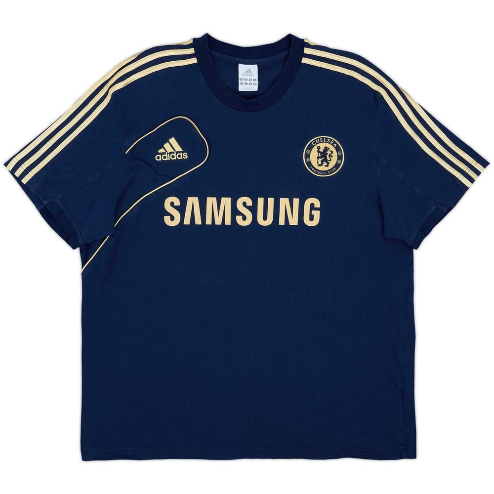 2012-13 Chelsea adidas Cotton Tee - 8/10 - (XL/XXL)
