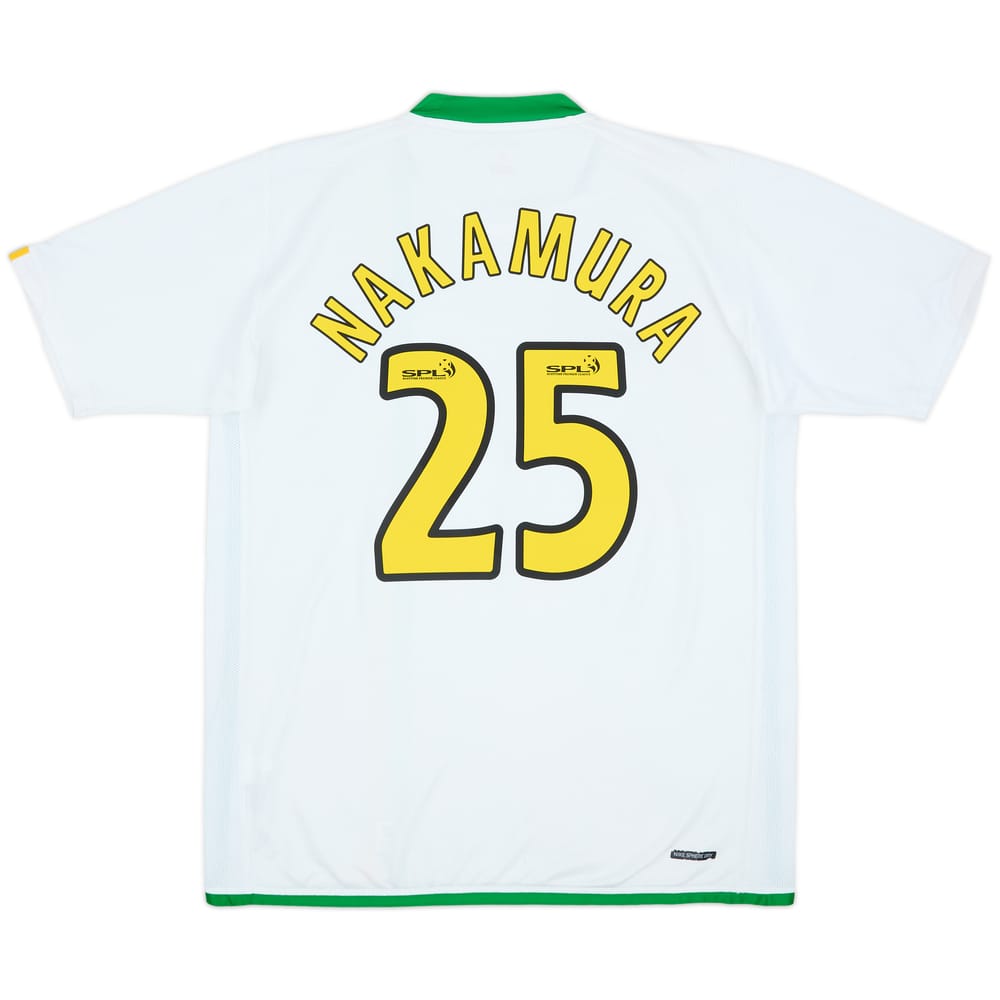 2006-08 Celtic European Shirt Nakamura #25 - 8/10 - (L)