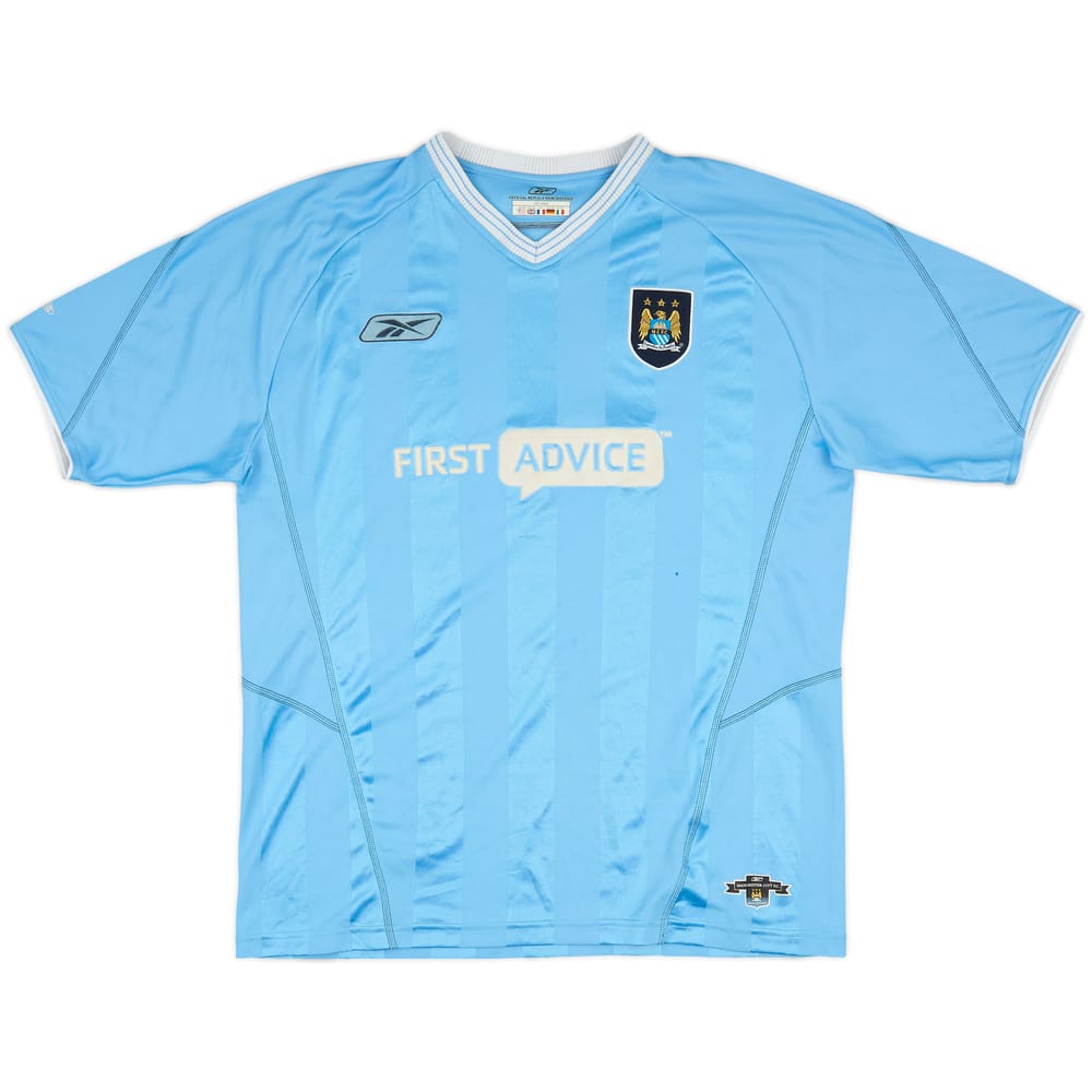 2003-04 Manchester City Home Shirt - 5/10 - (L)