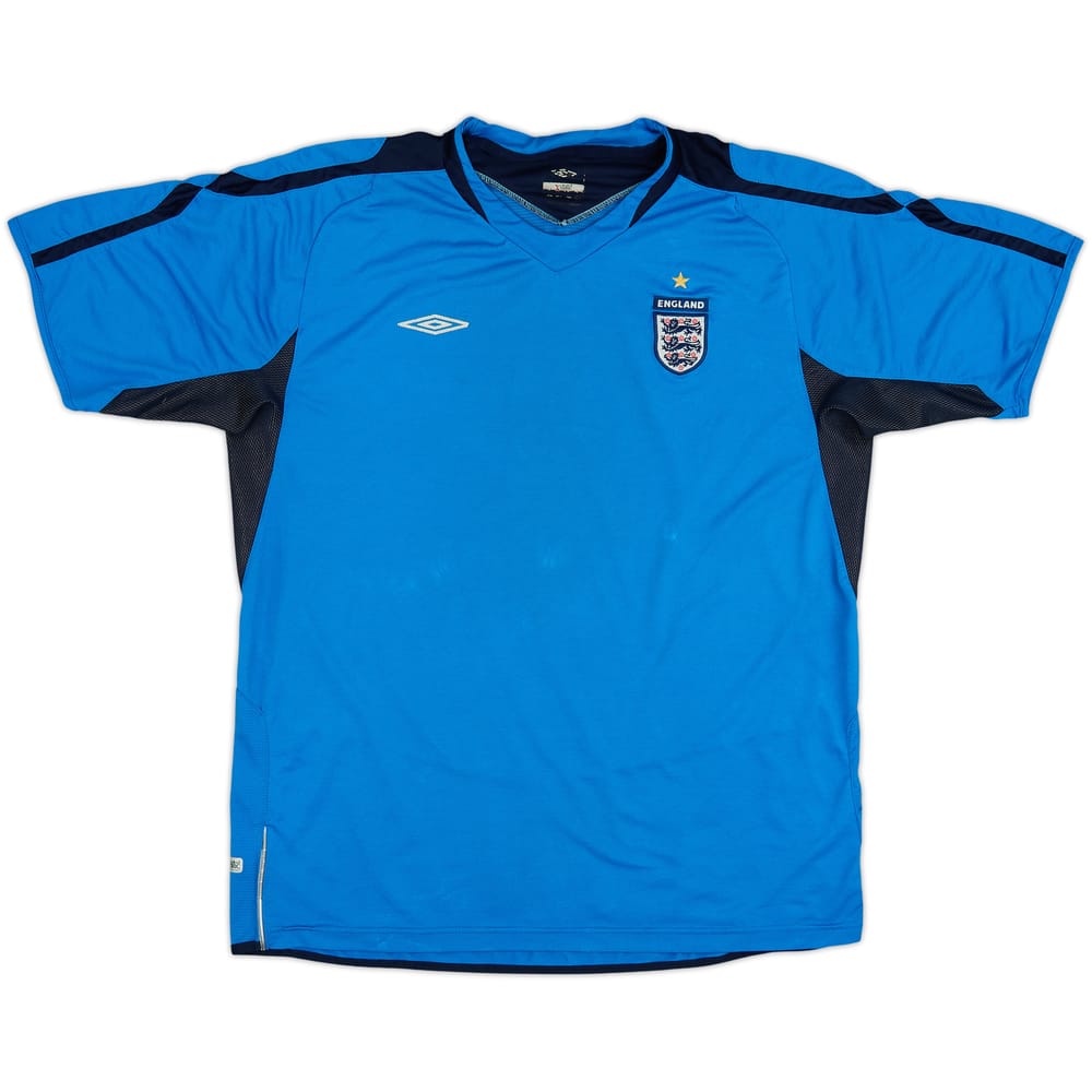 2004-06 England Umbro Training Shirt - 6/10 - (L)
