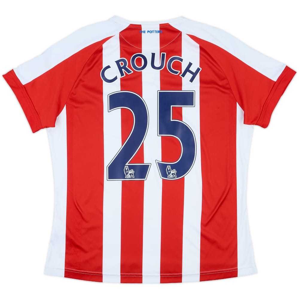 2014-15 Stoke City Home Shirt Crouch #25 - 9/10 - (L)