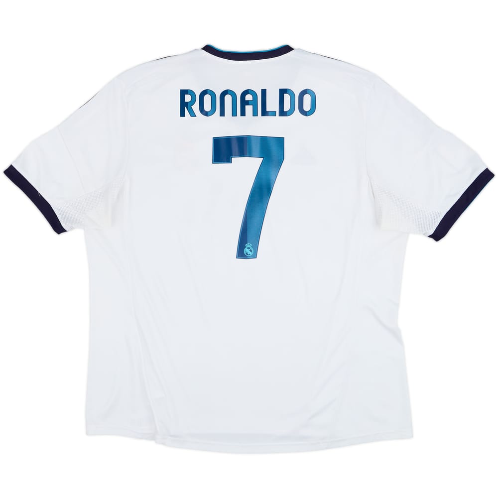 2012-13 Real Madrid Home Shirt Ronaldo #7 - 6/10 - (XXL)