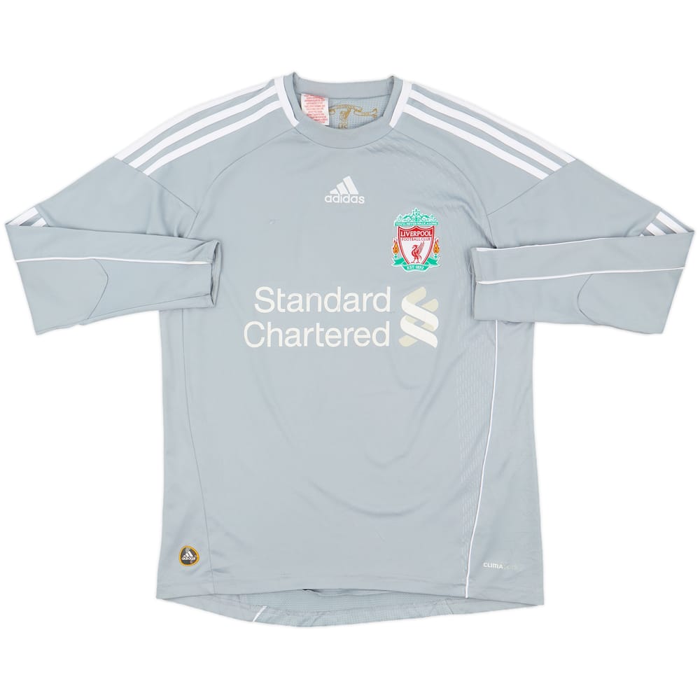 2010-12 Liverpool GK Shirt - 7/10 - (L.Boys)
