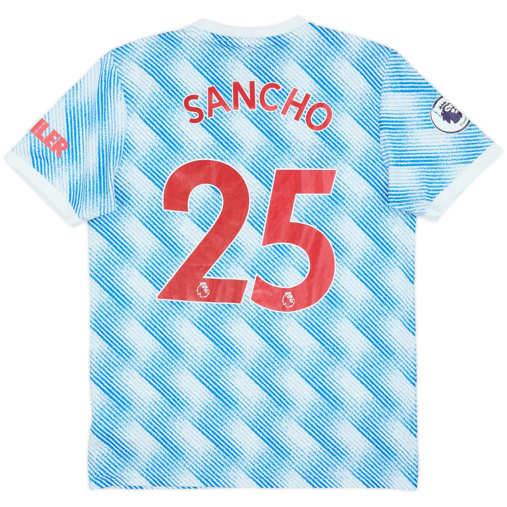 2021-22 Manchester United Away Shirt Sancho #25 - 7/10 - (M)