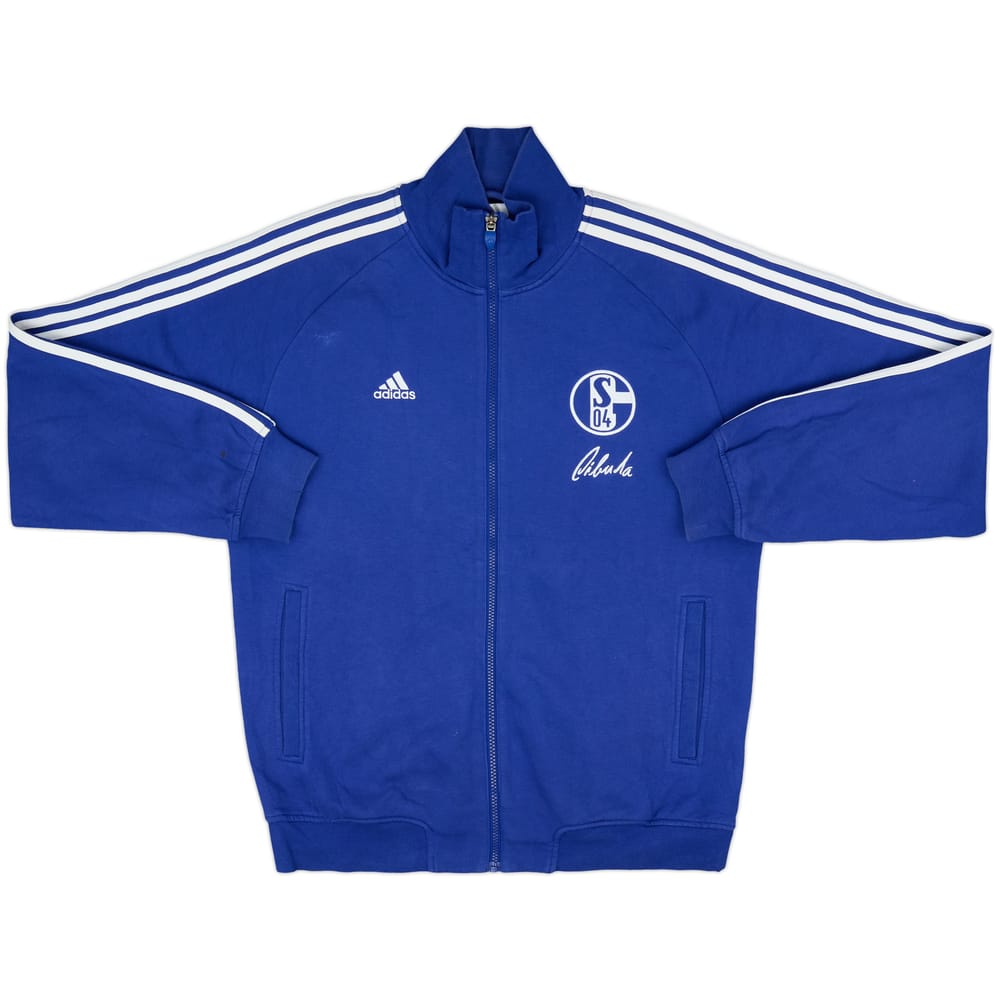 2007-08 Schalke adidas Track Jacket - 8/10 - (M)