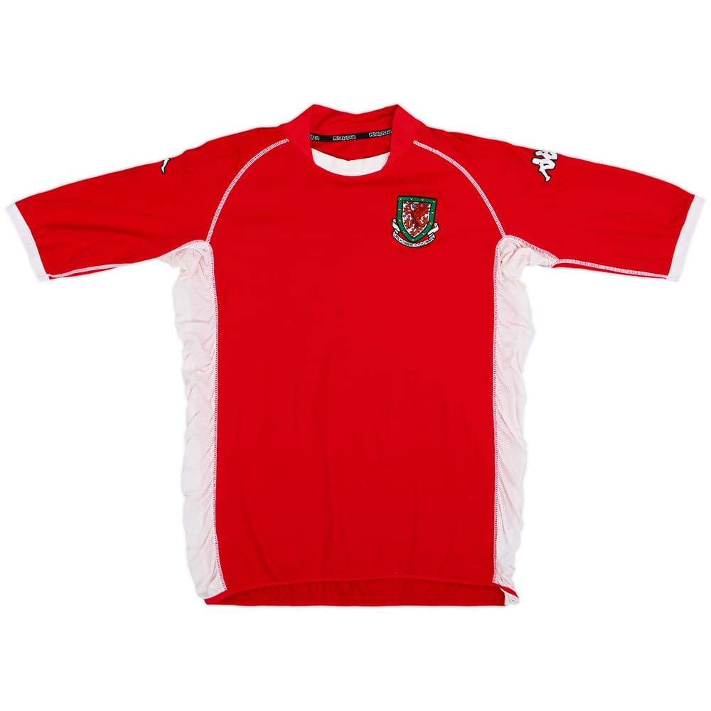 2002-04 Wales Home Shirt - 8/10 - (L)