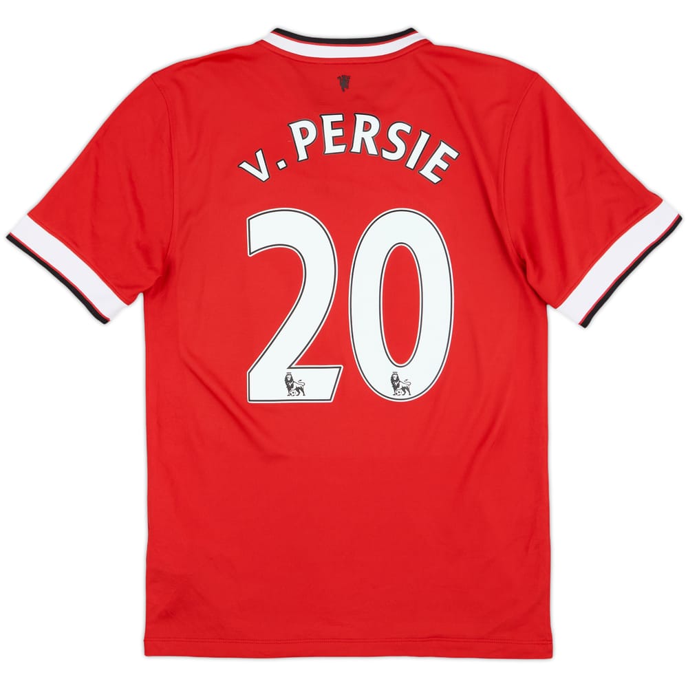 2014-15 Manchester United Home Shirt v.Persie #20 - 7/10 - (S)