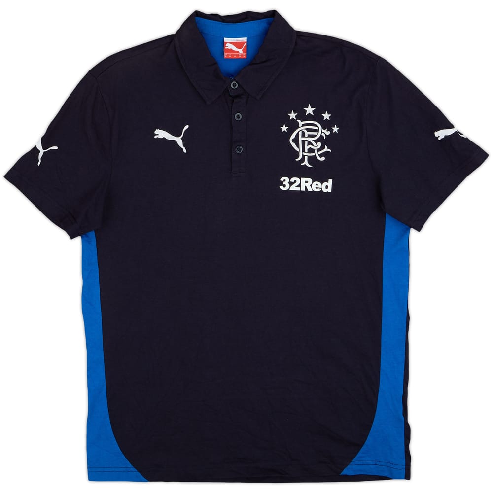 2013-14 Rangers Puma Polo Shirt - 8/10 - (M)
