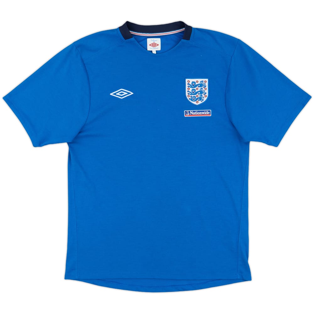 2010-11 England Umbro Cotton Tee - 9/10 - (L)