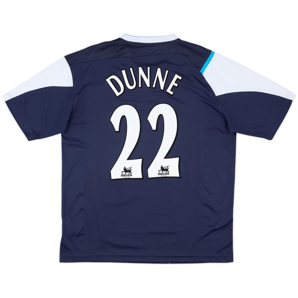 2005-06 Manchester City Away Shirt Dunne #22 - 9/10 - (XL)