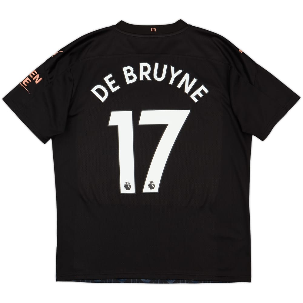 2020-21 Manchester City Away Shirt De Bruyne #17 - 8/10 - (L)
