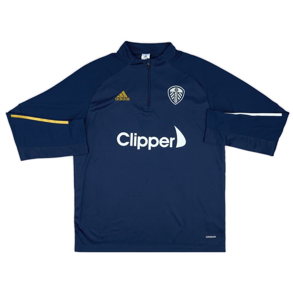 2020-21 Leeds adidas 1/4 Zip Drill Top - 10/10 - (XL)