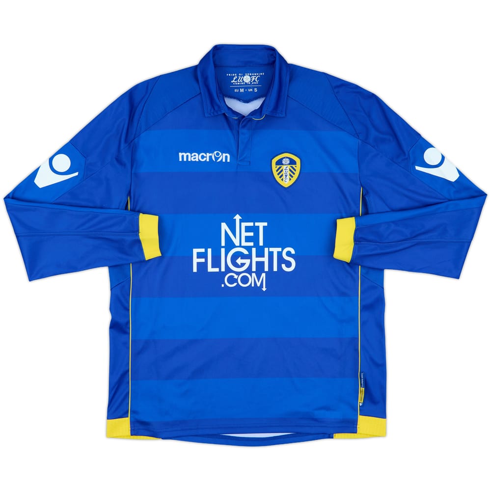 2010-11 Leeds United Away L/S Shirt - 8/10 - (S)