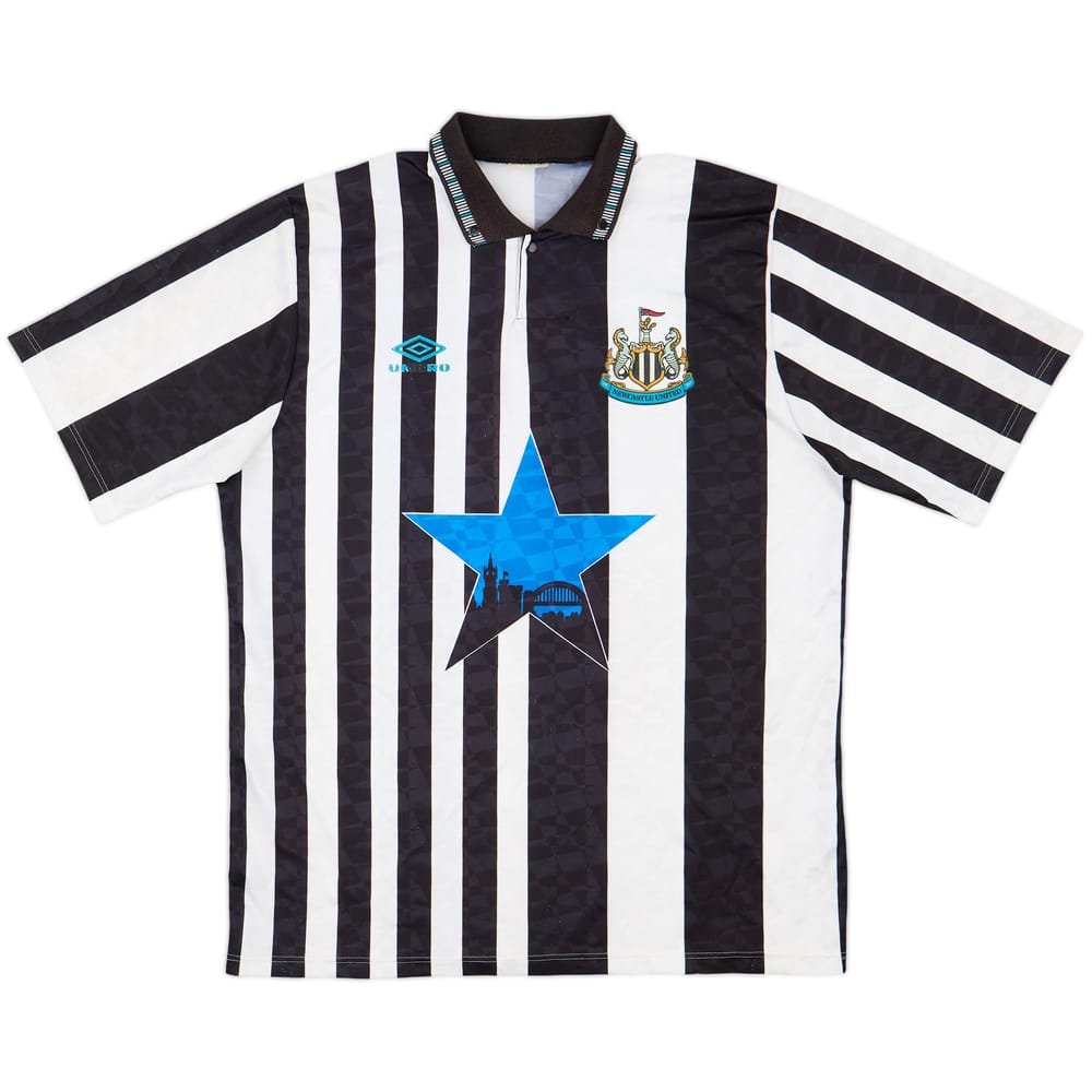 1991-93 Newcastle Home Shirt - 6/10 - (XL)