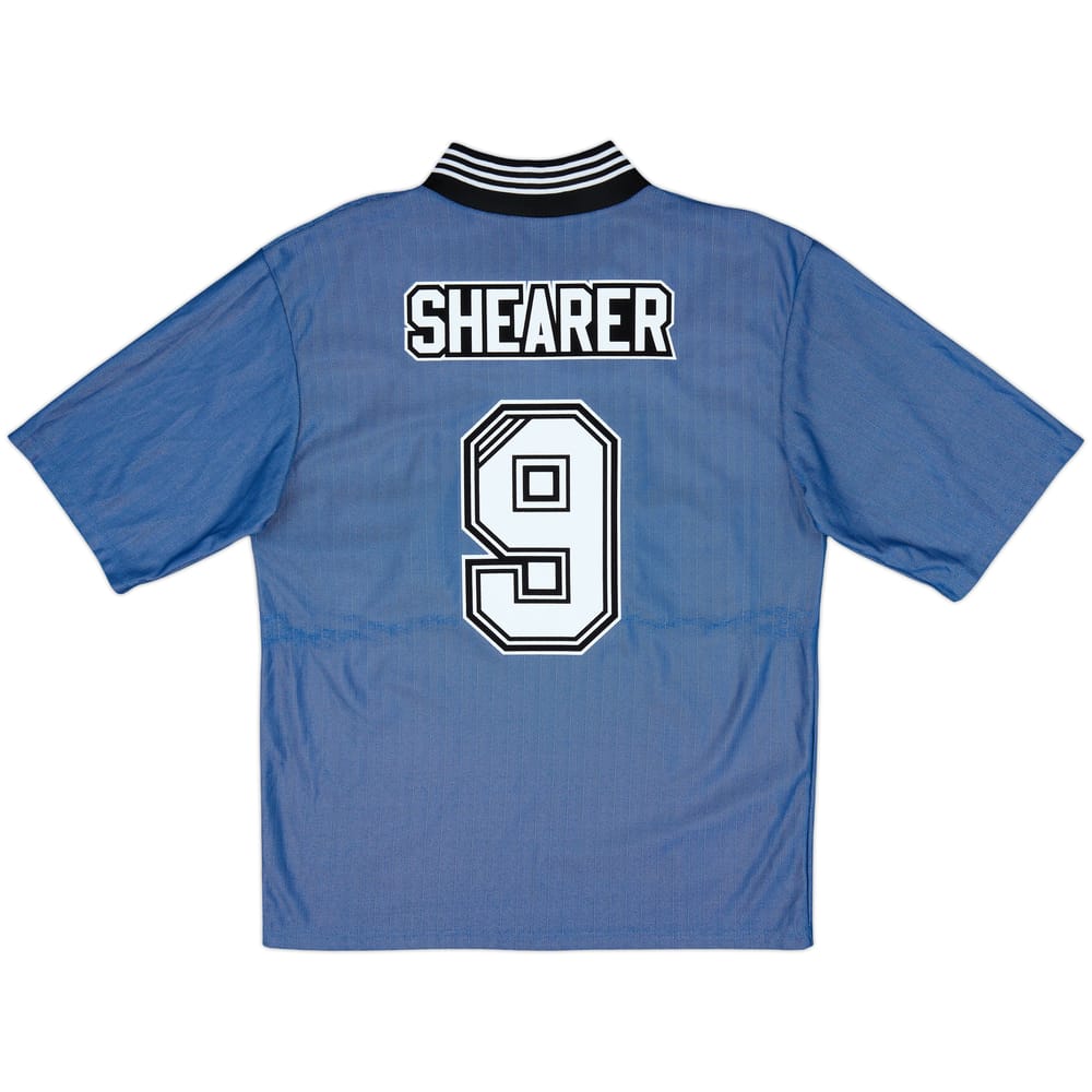 1996-97 Newcastle Away Shirt Shearer #9 - 7/10 - (L)