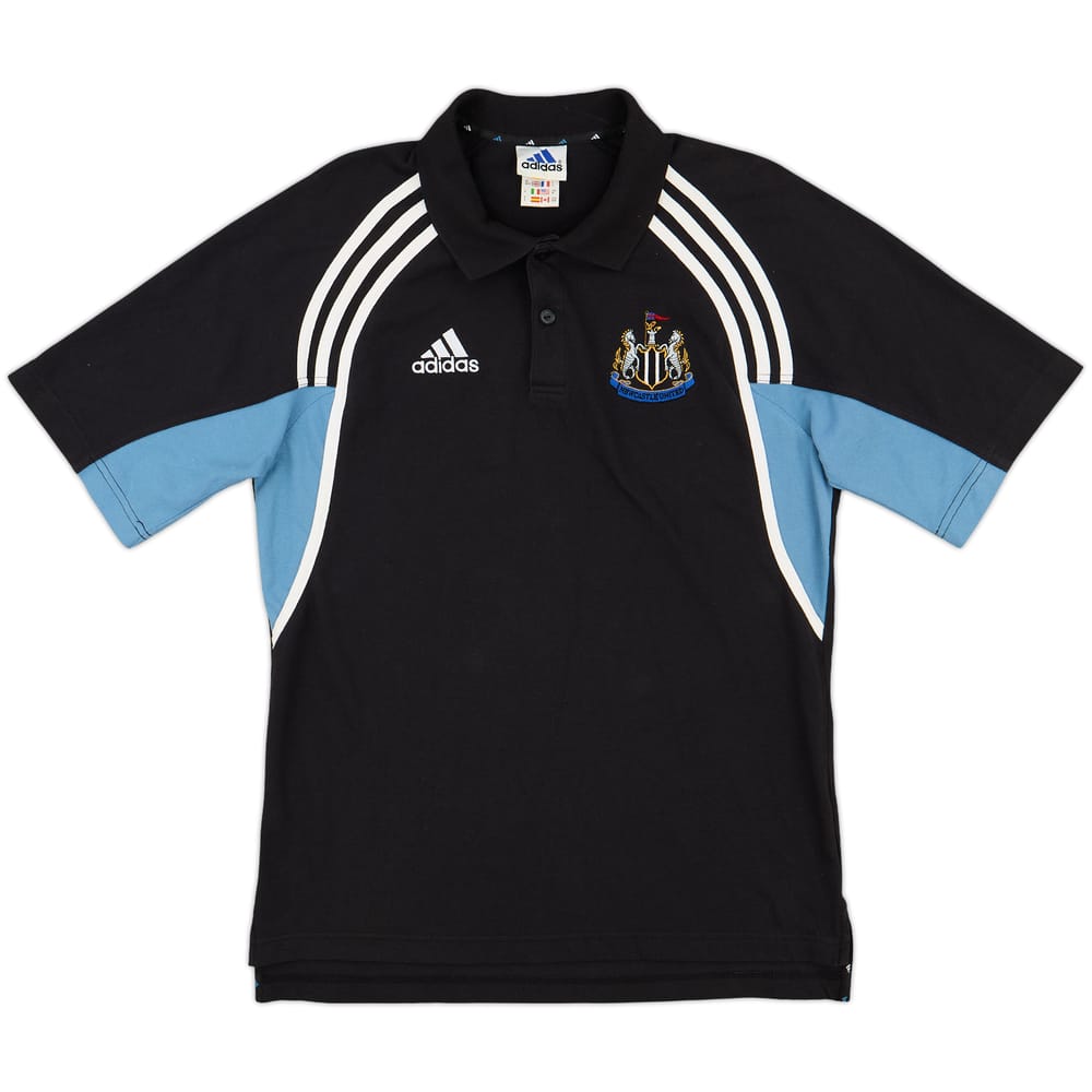 2000-01 Newcastle adidas Polo Shirt - 9/10 - (M)