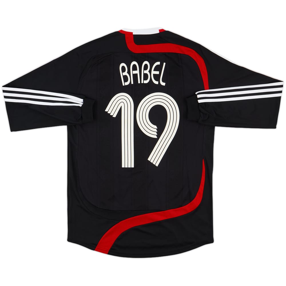 2007-08 Liverpool Third L/S Shirt Babel #19 - 8/10 - (S)