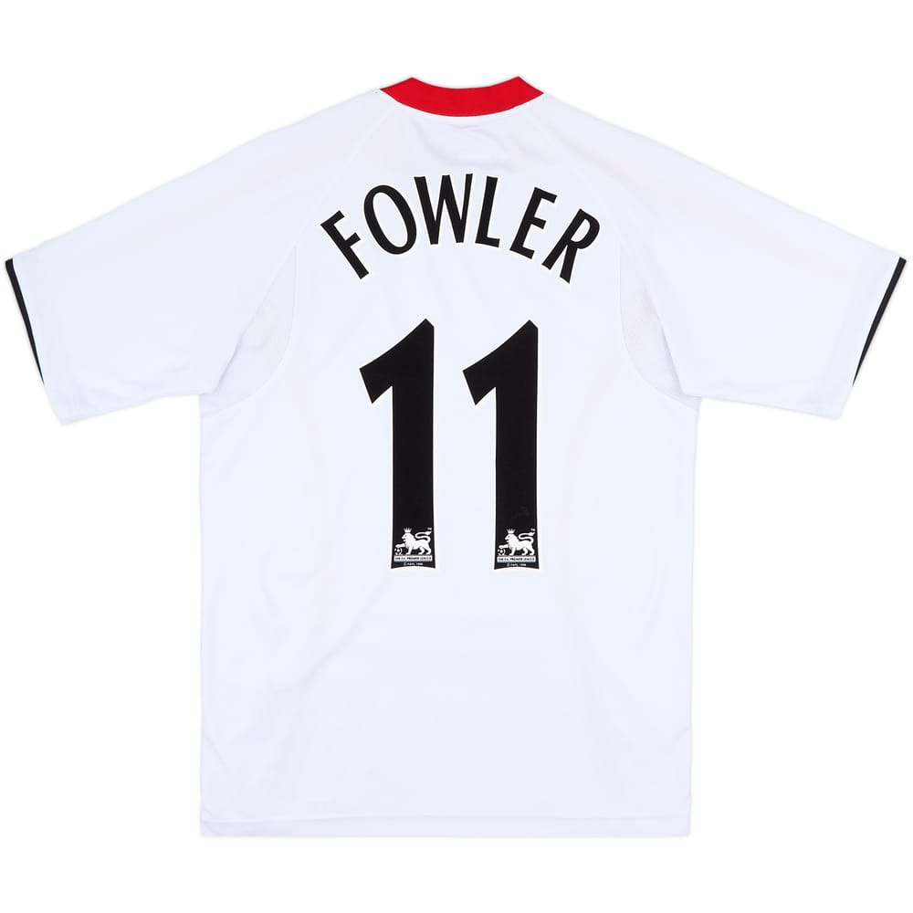2005-06 Liverpool Away Shirt Fowler #11 - 10/10 - (S)